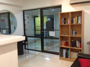 The main reception area