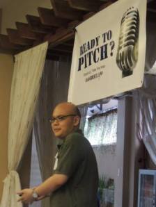 Rick Sindiong gets the ball rolling